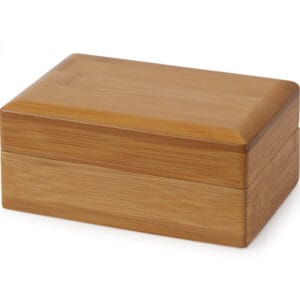 Eden Wood Casket - Natural Finish - XS, S, M, L, XL sizes