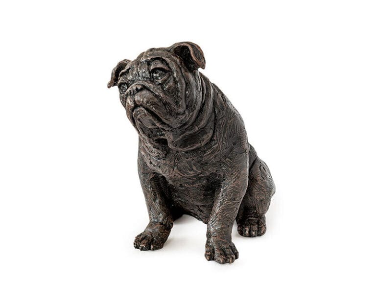 Bulldog Resin Urn