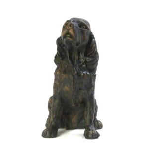 Cocker Spaniel Resin Urn