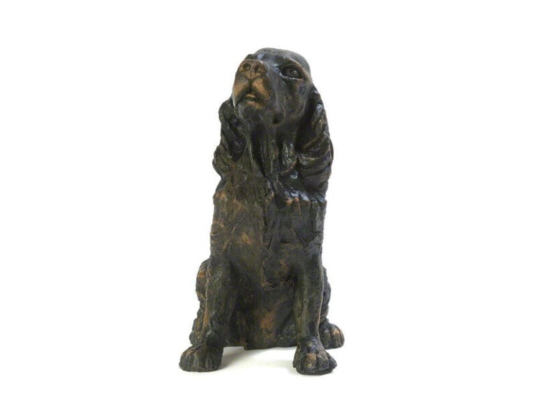 Cocker Spaniel Resin Urn