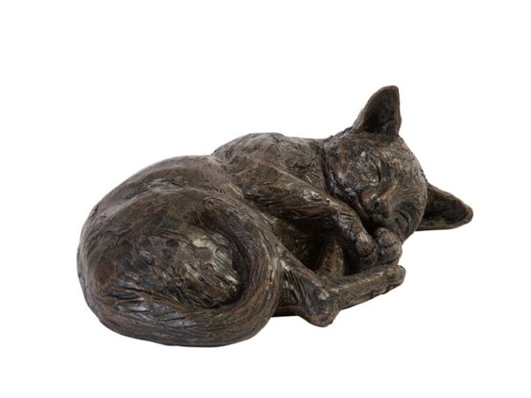 Resting Cat Urn