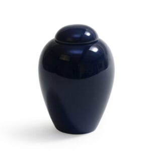 Serenity Glazed Urn in White - XS, M, L, XL sizes